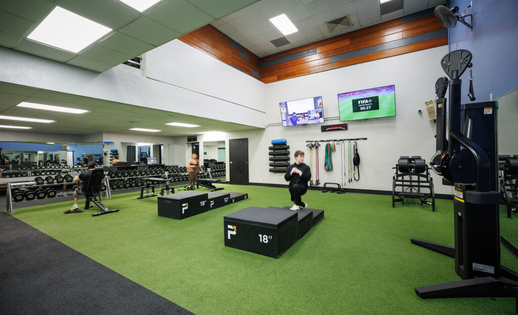 The Field turf training area at WAC West Allis