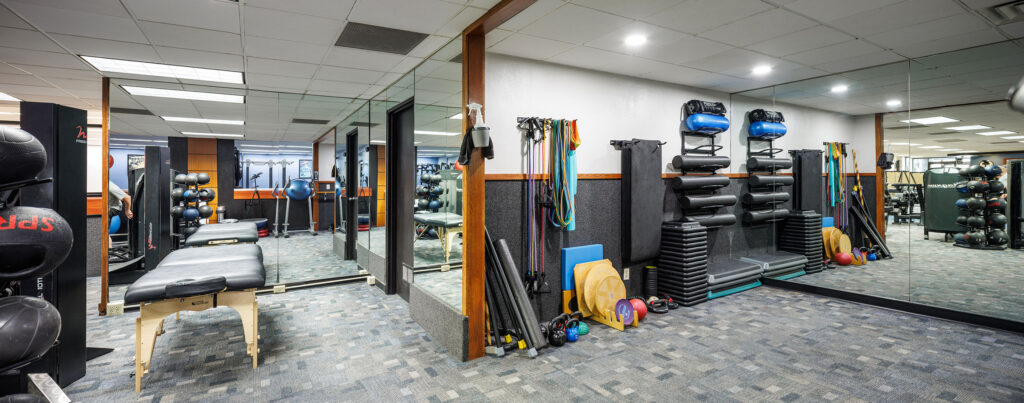 Stretching area at the WAC West Allis