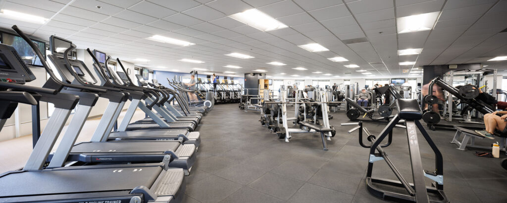 Upper Fitness Floor at the WAC Downtown Milwaukee