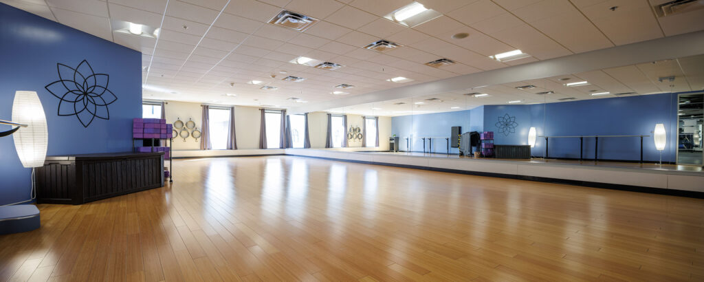 Yoga studio at the WAC Downtown Milwaukee