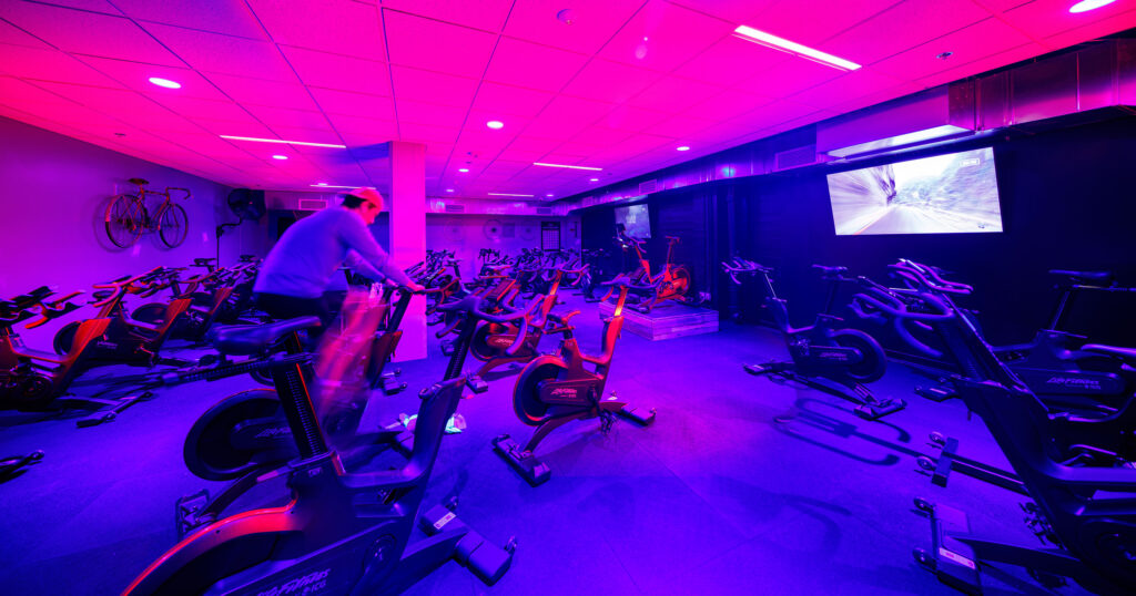 Indoor Cycling Studio at the WAC Wauwatosa