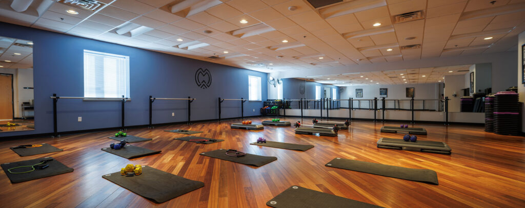 The Move Studio for group fitness classes at the WAC Brookfield
