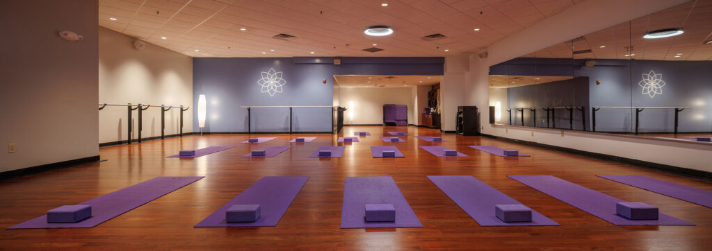 Yoga studio at the WAC North Shore