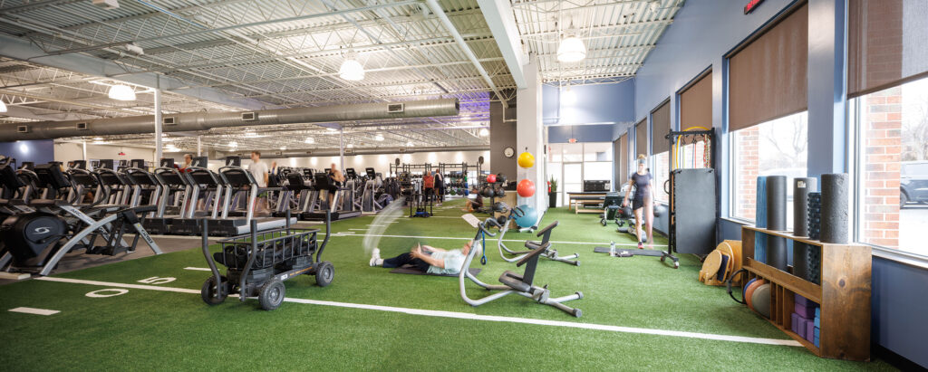 Turf training area at the WAC North Shore