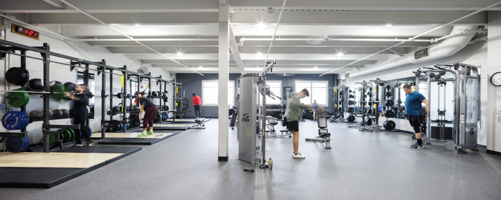 Lift Studio Functional Training Room with Weights at the WAC Menomonee Falls