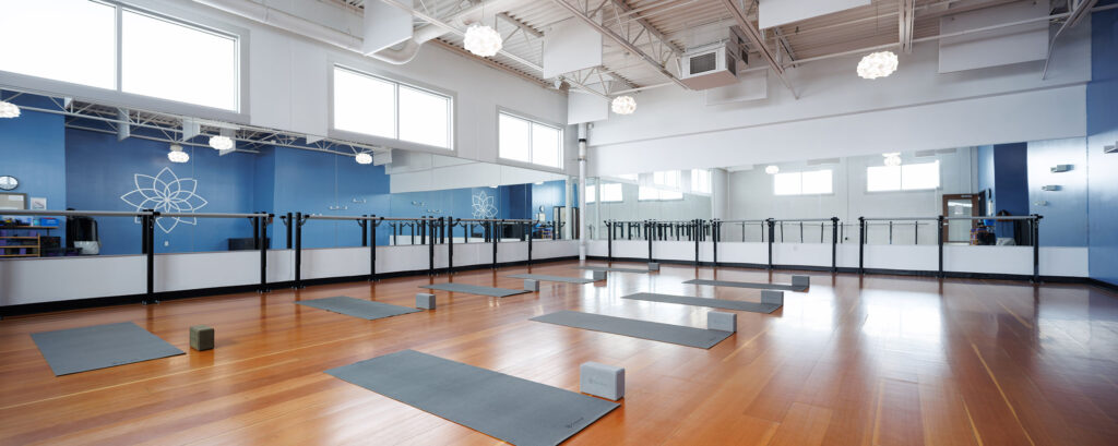 Yoga studio at the WAC Menomonee Falls