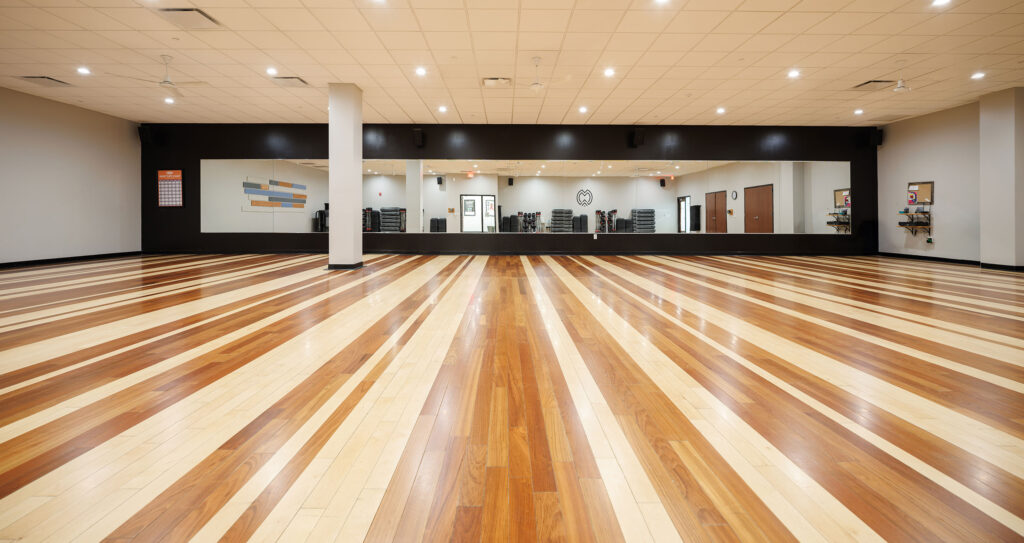 Group fitness studio at the WAC Menomonee Falls