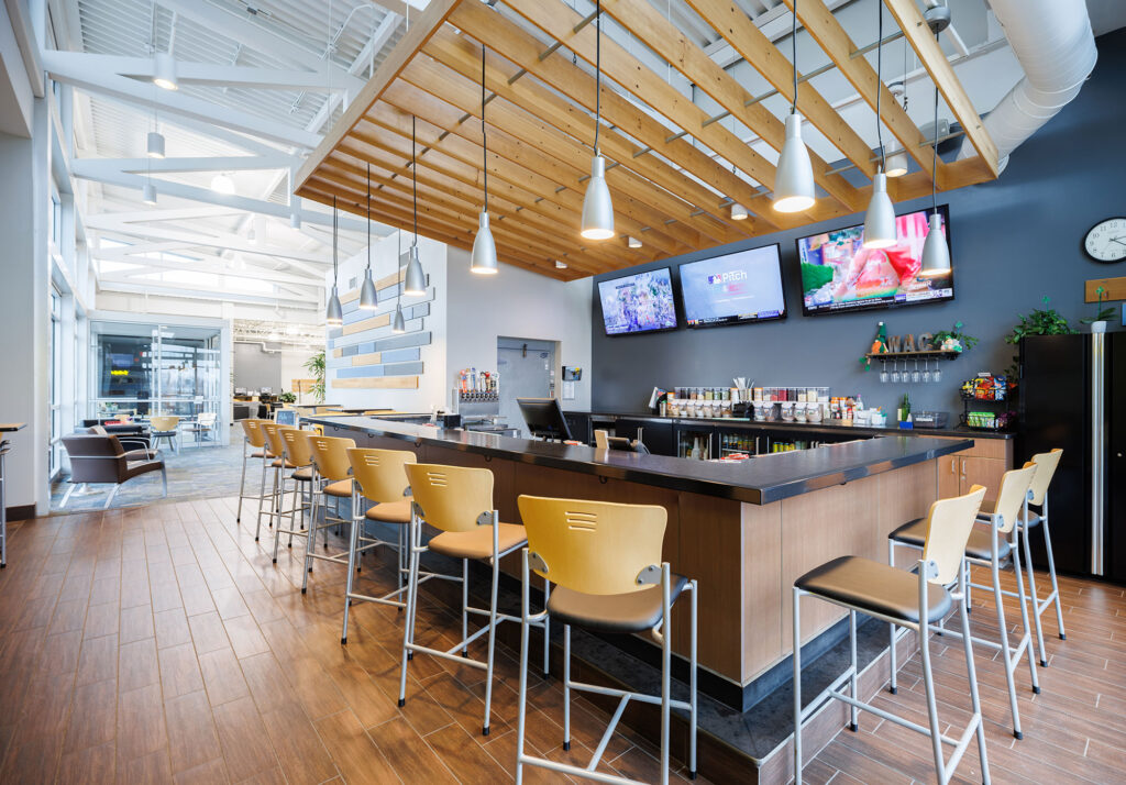 The Club Pub full service bar and smoothies at the WAC Menomonee Falls