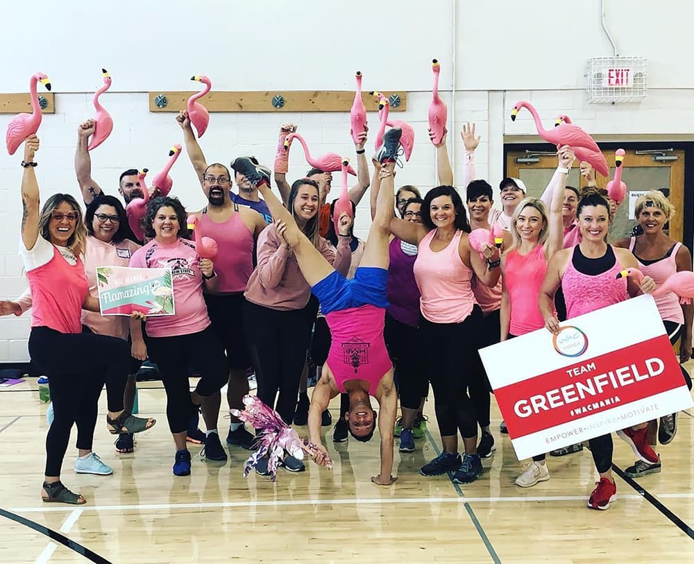 Greenfield group fitness staff training