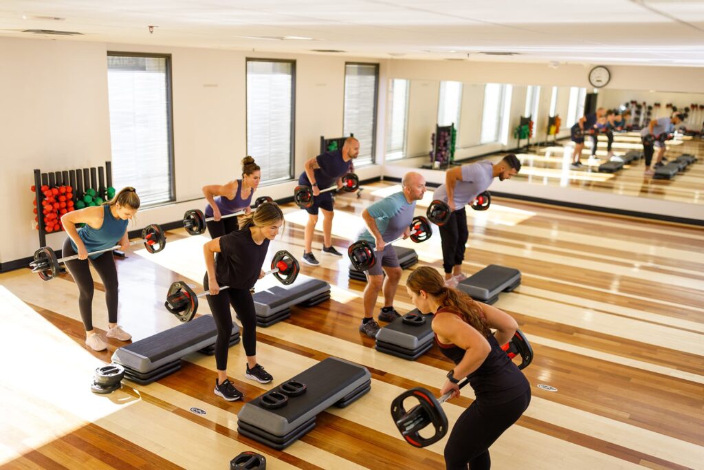 Strength class in studio